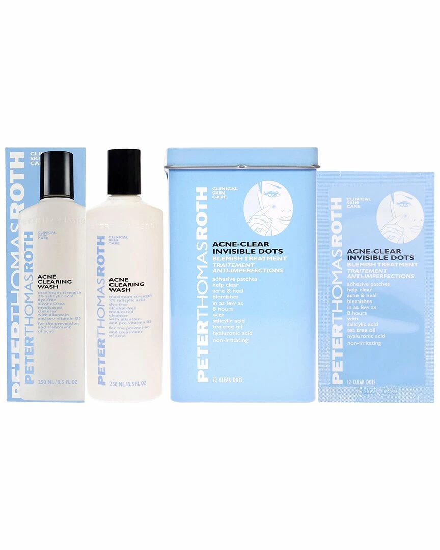 Peter Thomas Roth Acne Clearing Wash & Acne-Clear Invisible Dots Kit Women Skincare Sets 4 Peter Thomas Roth Acne Clearing Wash & Acne-Clear Invisible Dots Kit Women Skincare Sets - Image 2