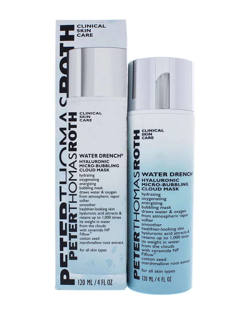 Peter Thomas Roth 4oz Water Drench Hyaluronic Micro-Bubbling Cloud Mask Women Face Masks 3 Peter Thomas Roth 4oz Water Drench Hyaluronic Micro-Bubbling Cloud Mask Women Face Masks