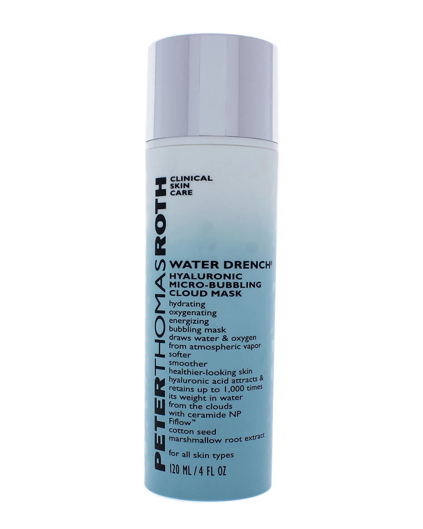 Peter Thomas Roth 4oz Water Drench Hyaluronic Micro-Bubbling Cloud Mask Women Face Masks 4 Peter Thomas Roth 4oz Water Drench Hyaluronic Micro-Bubbling Cloud Mask Women Face Masks - Image 2