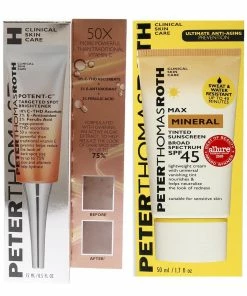 Peter Thomas Roth Potent-C Targeted Spot Brightener & Max Mineral Tinted Sunscreen SPF 45 Kit Women Skincare Sets 7 Peter Thomas Roth Potent-C Targeted Spot Brightener & Max Mineral Tinted Sunscreen SPF 45 Kit Women Skincare Sets -Peter Thomas Roth Shop 1111223299 RLLZ 2