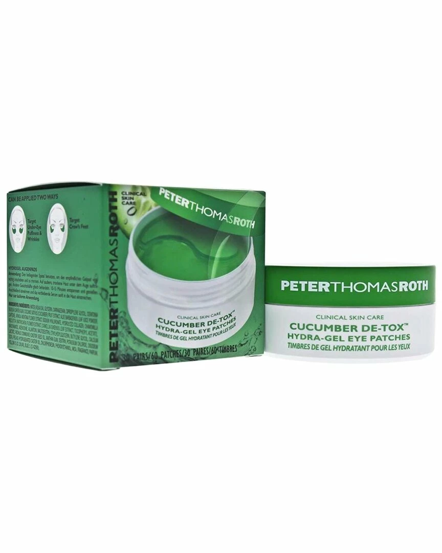 Peter Thomas Roth 60ct Cucumber De-Tox Hydra-Gel Eye Patches Women Skincare Treatments 3 Peter Thomas Roth 60ct Cucumber De-Tox Hydra-Gel Eye Patches Women Skincare Treatments