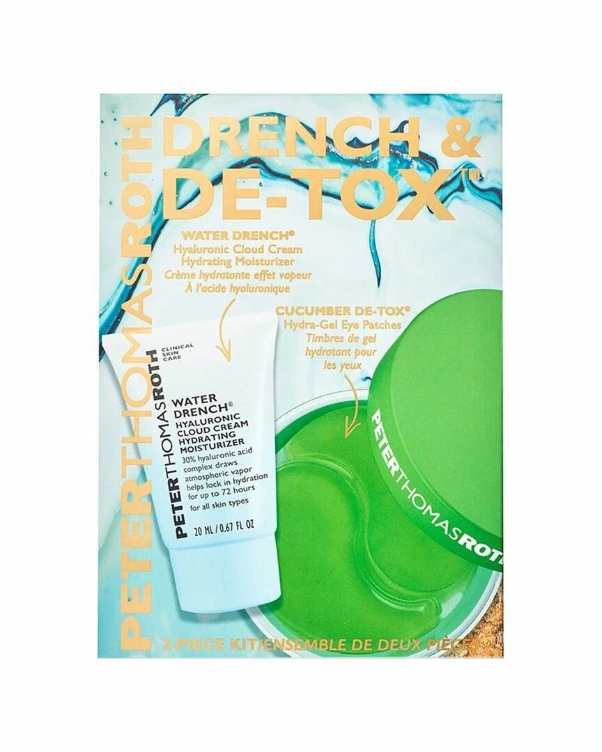 Peter Thomas Roth Drench & Detox 2pc Kit Women Skincare Sets 2 Peter Thomas Roth Drench & Detox 2pc Kit Women Skincare Sets