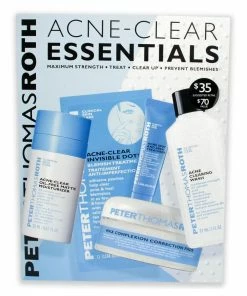 Peter Thomas Roth Acne-Clear Essentials System 5pc Kit Women Skincare Sets