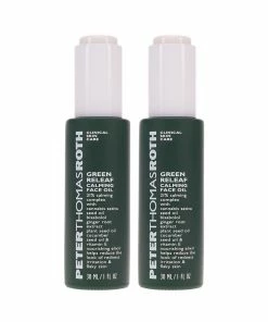 Peter Thomas Roth 2 Pack 1 Oz Green Releaf Calming Face Oil Women Bath & Body