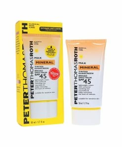 Peter Thomas Roth Max Mineral Tinted Sunscreen Broad Spectrum SPF 45 1.7oz Women Suncare