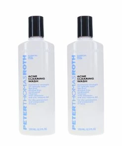 Peter Thomas Roth 2 Pack 8.5oz Acne Clearing Wash Women Skincare Treatments