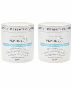 Peter Thomas Roth 60ct Peptide 21 Amino Acid Exfoliating Peel Pads Women Skincare Treatments