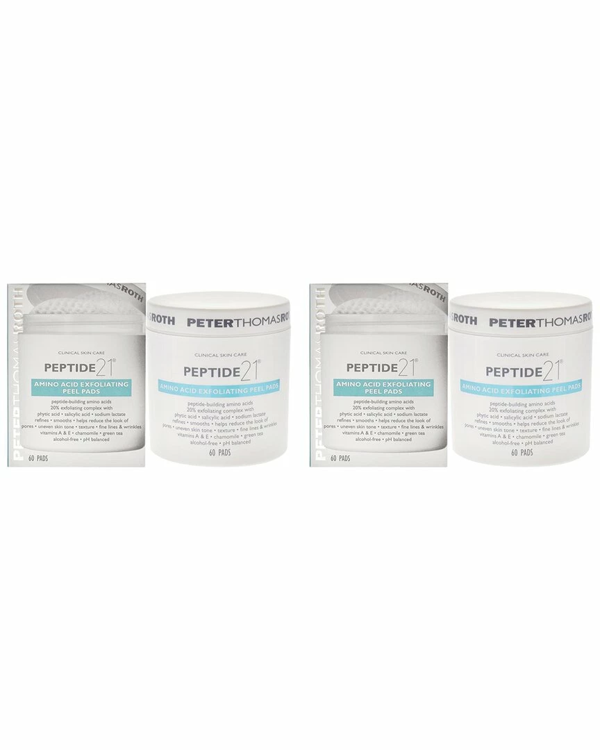 Peter Thomas Roth 60ct Peptide 21 Amino Acid Exfoliating Peel Pads Women Skincare Treatments 4 Peter Thomas Roth 60ct Peptide 21 Amino Acid Exfoliating Peel Pads Women Skincare Treatments - Image 2
