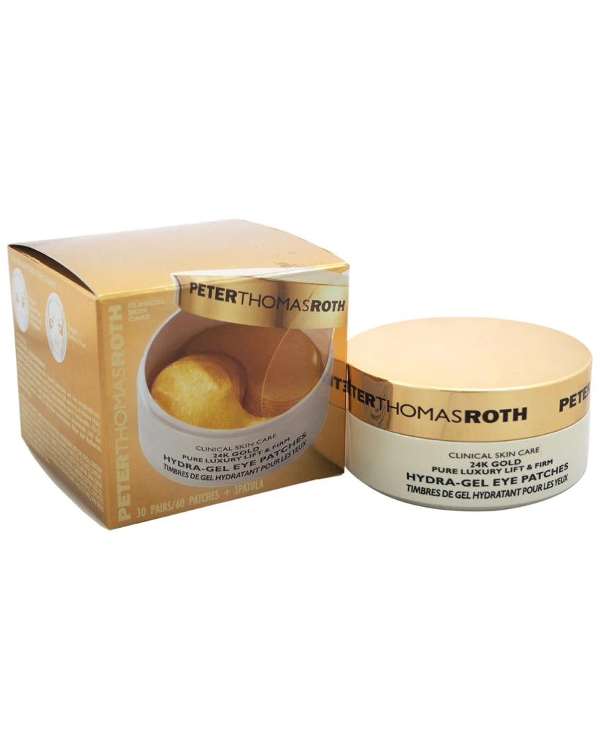 Peter Thomas Roth Set Of 60 24K Gold Pure Luxury Lift & Firm Hydra-Gel Eye Patches Women Skincare Sets 2 Peter Thomas Roth Set Of 60 24K Gold Pure Luxury Lift & Firm Hydra-Gel Eye Patches Women Skincare Sets