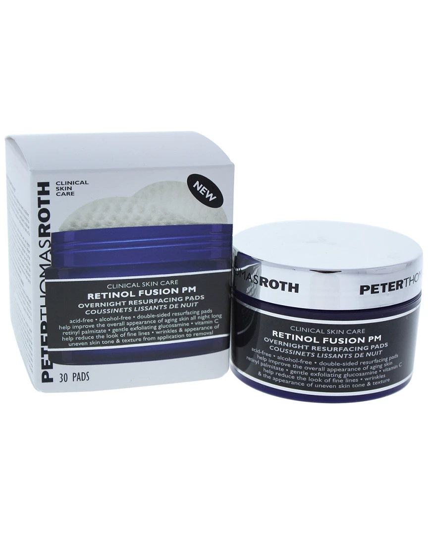 Peter Thomas Roth 30 Pc Retinol Fusion PM Overnight Resurfacing Pads Women Skincare Treatments 3 Peter Thomas Roth 30 Pc Retinol Fusion PM Overnight Resurfacing Pads Women Skincare Treatments